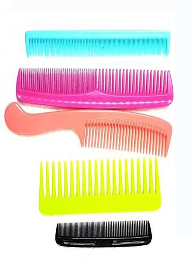 faas Hair Multicolour Comb set For Men And Womens Set Of 5 - Image 3