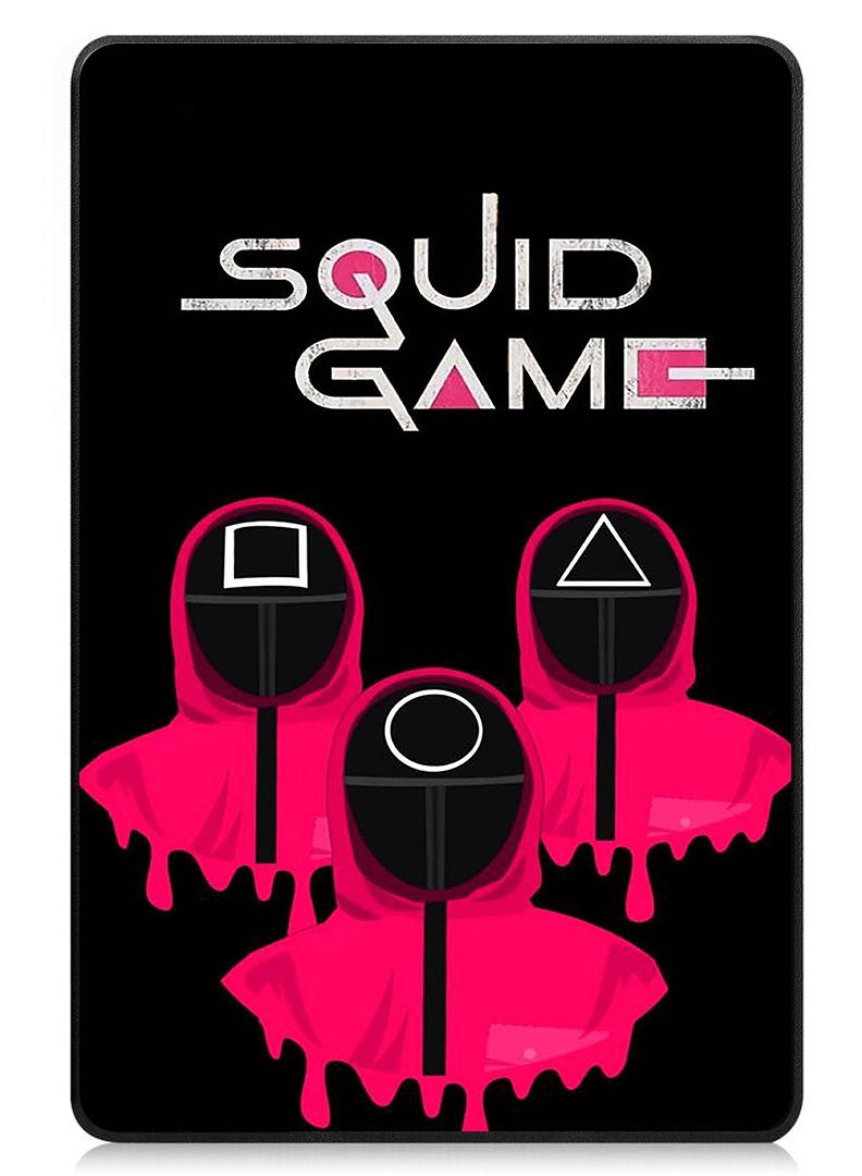 Theodor Protective Flip Case For Apple iPad Air 13 (2024) With Trifold Stand Auto Wake Sleep Shockproof Cover Squid game - Image 1