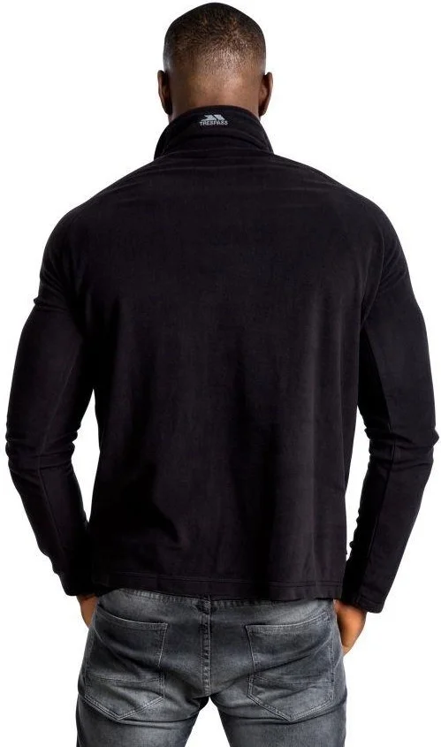 Trespass MAFLMFN10001-BLK Blackford - Male Microfleece AT100 Men's Fleece