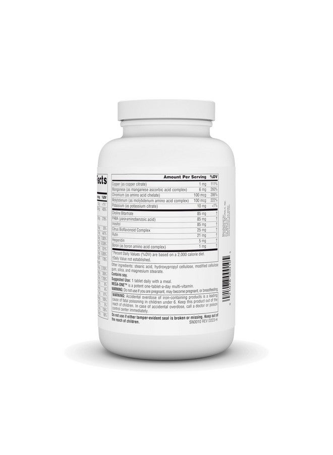 Source Naturals سورس ناتشورالز ميغا-وان متعدد الفيتامينات مع المعادن* - 180 قرص - Image 3