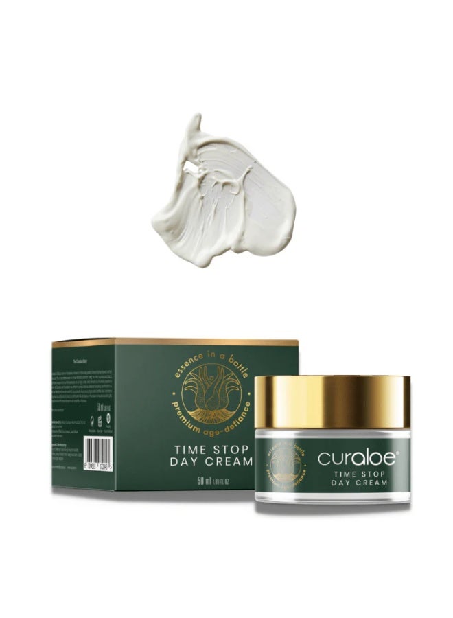 Curaloe Premium Aloe Vera Time Stop Day Cream 50ml - Image 3