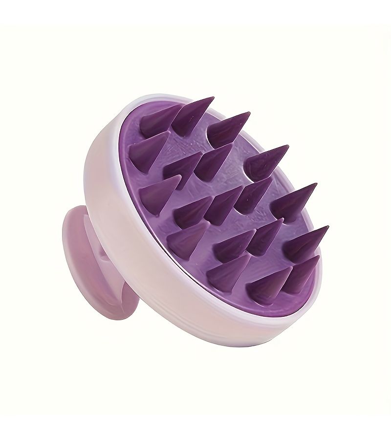 Plastic Hair Massager Ergonomic Design for Daily Hair Care Random Color - Image 3