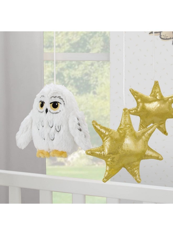 NoJo Warner Brothers Harry Potter Magical Moments White and Gold Hedwig Musical Mobile - Image 3