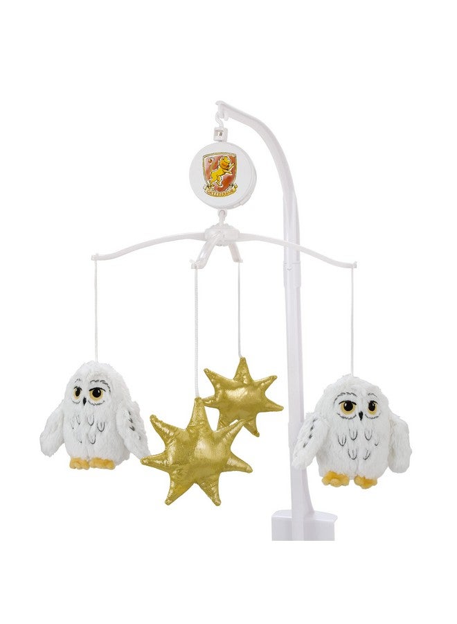 NoJo Warner Brothers Harry Potter Magical Moments White and Gold Hedwig Musical Mobile - Image 1