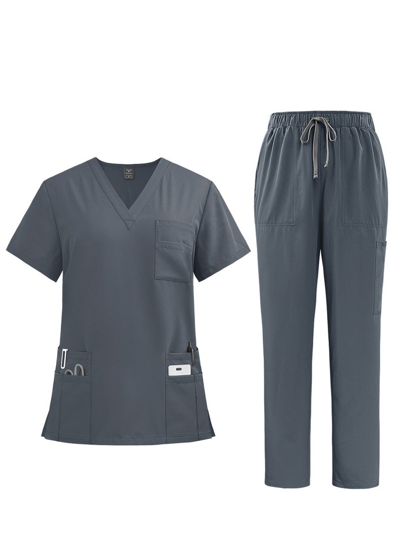New elastic quick drying medical work clothes for dental doctors and nurses - Image 1