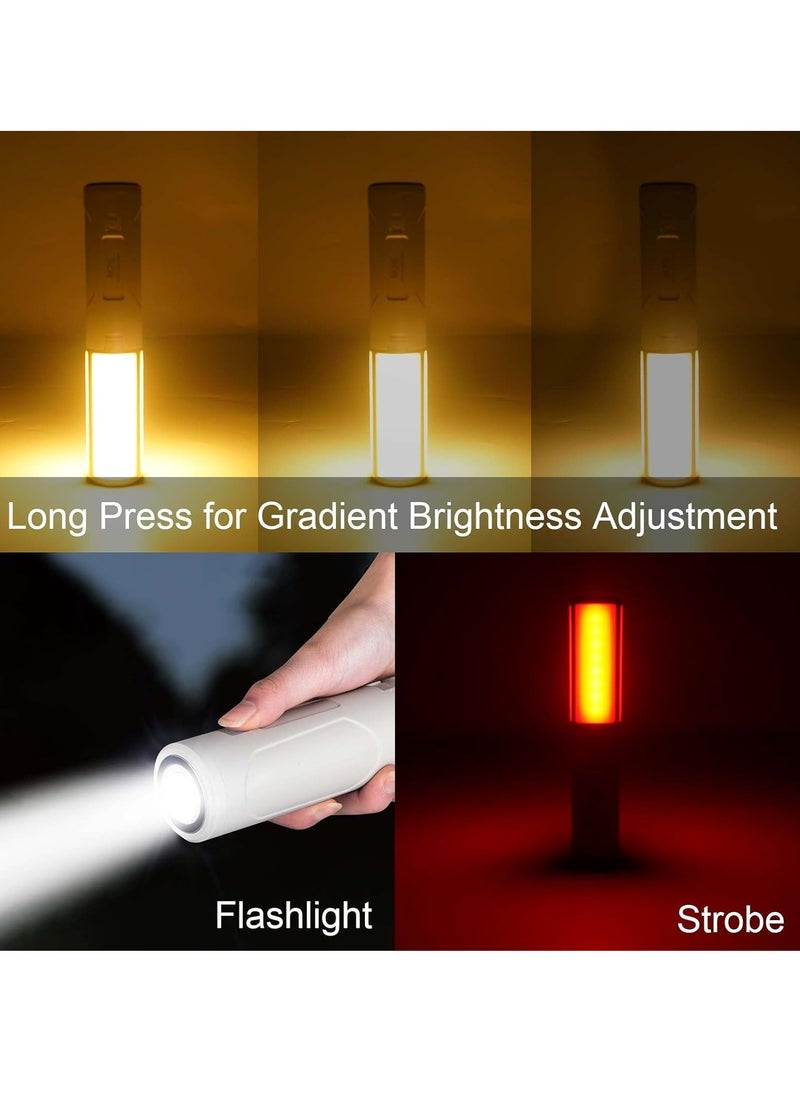 Multi-Mode Folding Camping Rechargeable light with Magnetic Base, torch for Outdoor, Emergency, and Everyday Use