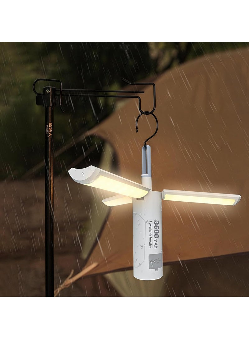Multi-Mode Folding Camping Rechargeable light with Magnetic Base, torch for Outdoor, Emergency, and Everyday Use