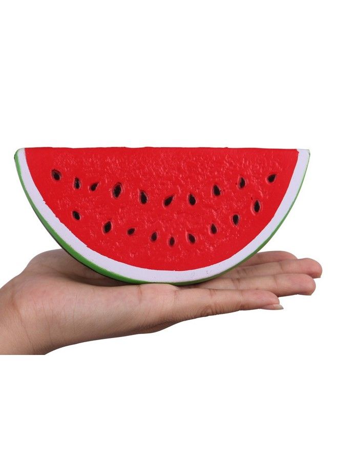 Anboor 5.9" Squishies Slow Rising Kawaii Squishies Scented Soft Watermelon Toy For Kids Or Stress Relief - Image 4