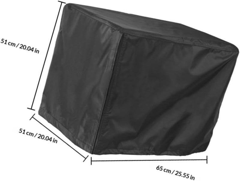 DOITOOL Generator Cover Outdoor Portable Dustproof 26x20x20inch 210d Oxford Fabric Waterproof Protective Storage Accessory for Electric Generators - Image 2