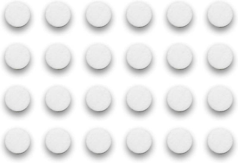 Nispira Disposable Replacement Filters Compatible with Omron Healthcare Filters 1/2" NE-C18 NE-C25 C30FL 9930, 24 Pack White