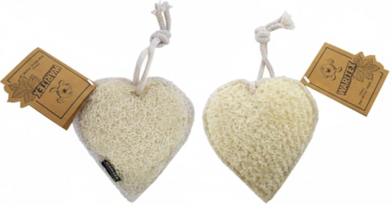 Waritex Natural Loofah "Heart"