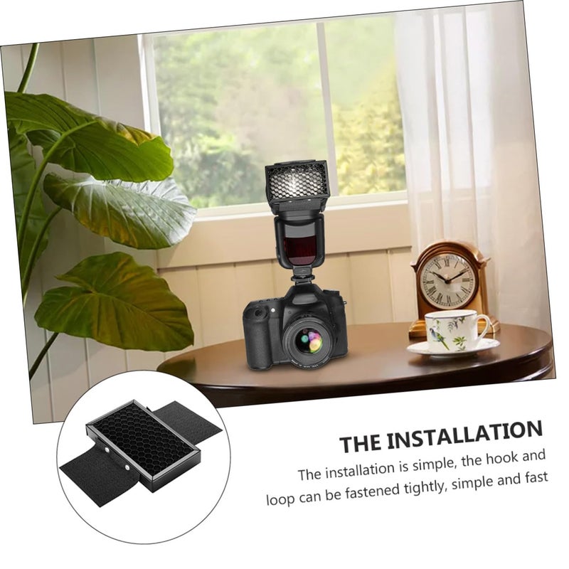Honeycomb Grid Reflector Flash Filter 5 Inch For Enhanced Light Direction And Modeling Effects - Image 4