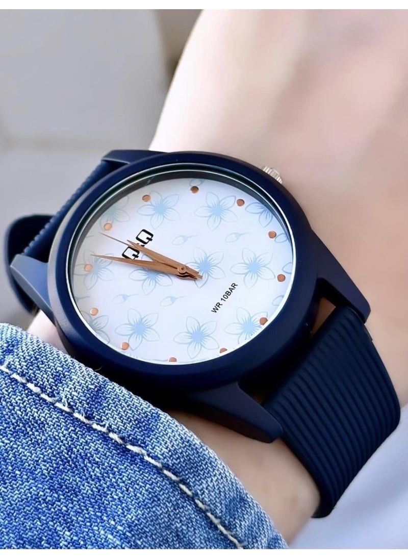 Q&Q Women's Waterproof Plastic Band Wristwatch  - Image 1