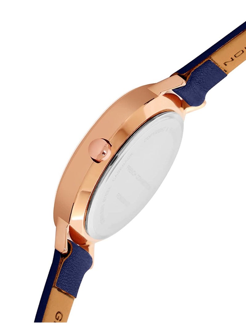 French Connection Womens Analogue Wrist Leather Watch FCN00010D