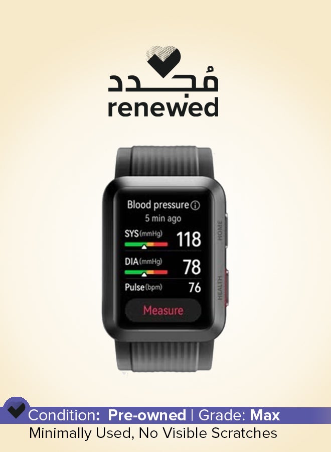 HUAWEI Renewed - Watch D Smartwatch Tracker Black - Image 1
