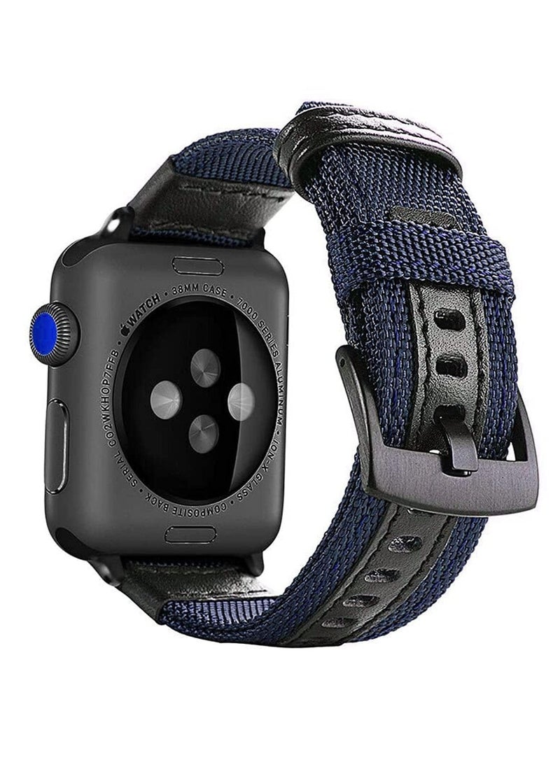 Generic - Nylon Solo Loop Stretchy Straps For Apple Watch Band 49mm 45mm 44mm 42mm, Elastic Wristbands Strap for iwatch Ultra/Ultra 2 Series 9 8 7 6 5 4 3 2 1 SE 2 SE - Image 1