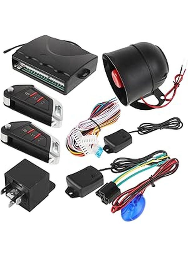 Keyless Entry System Anti Theft Alarm Remote Car Starter Security Kit Easy Installation - Image 1