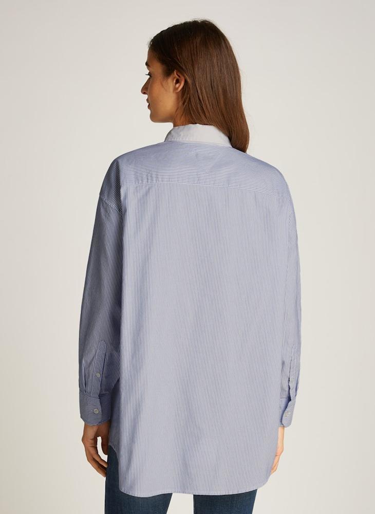 TOMMY JEANS Striped Button Down Shirt  - Image 2