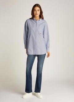 TOMMY JEANS Striped Button Down Shirt  - Image 4