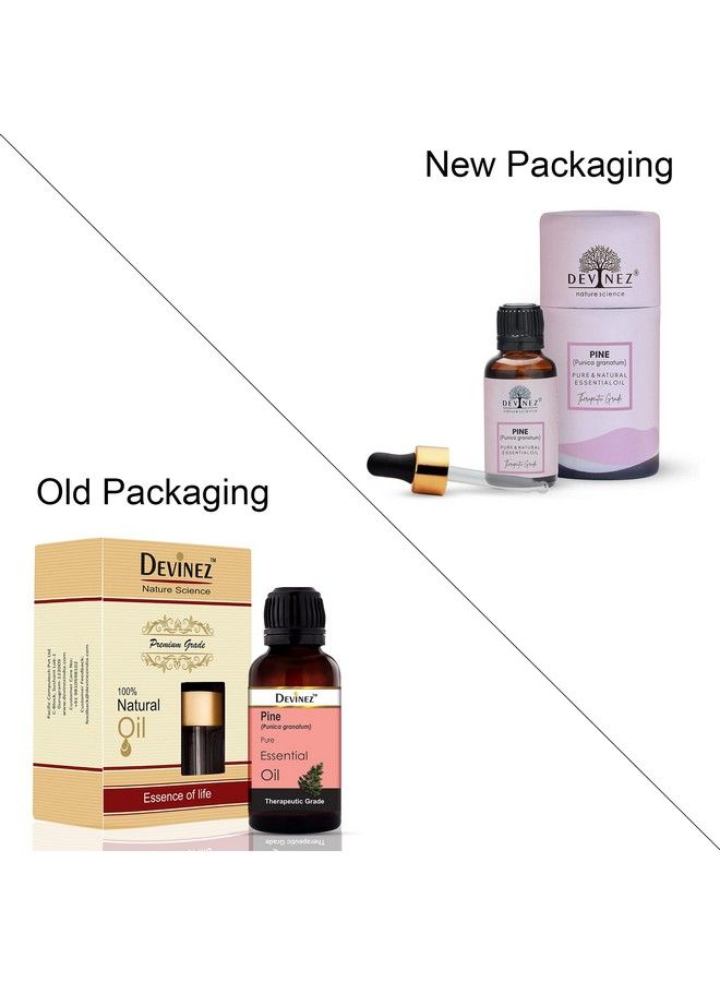 Devinez Pine Essential Oil 100% Pure Natural & Undiluted 30Ml In Glass Bottle Reduce Tension Acne For Hair Growth & Healthy Hair - Image 3