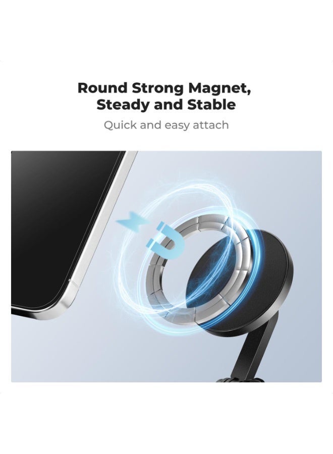 K&F Concept Magnetic Neck Phone Mount – Hands-Free POV Video Holder for iPhone & Action Cameras - Image 2