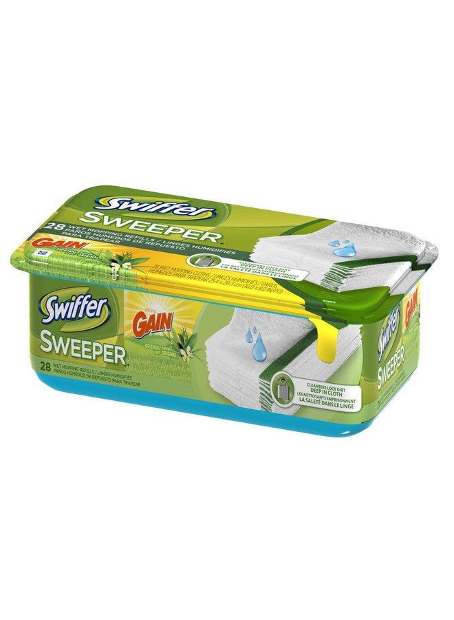 Swiffer 83065 Swiffer Sweeper Wet Mopping Cloth Refills with Gain Scent - Image 2