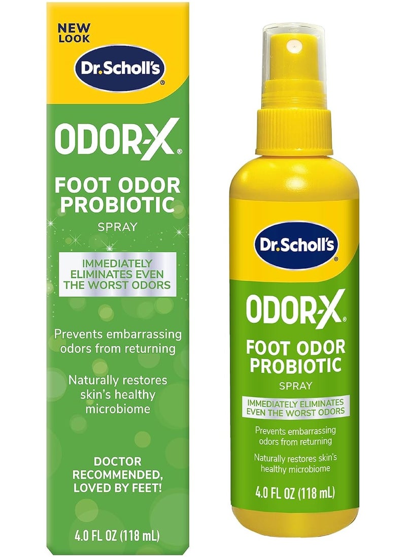 Dr. Scholl's - Foot Odor Probiotic Spray 4 oz - Image 1