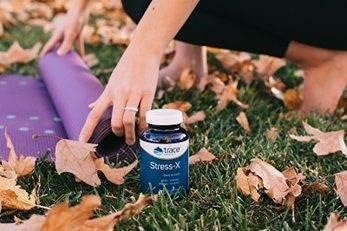 Trace Minerals StressX  Dietary Supplement with Dietary Fiber  Trace Minerals  Magnesium Supplement for Sleep Health Support  Formula with Vitamins A B12 D  More  60 Tablets 30 Servings - Image 4