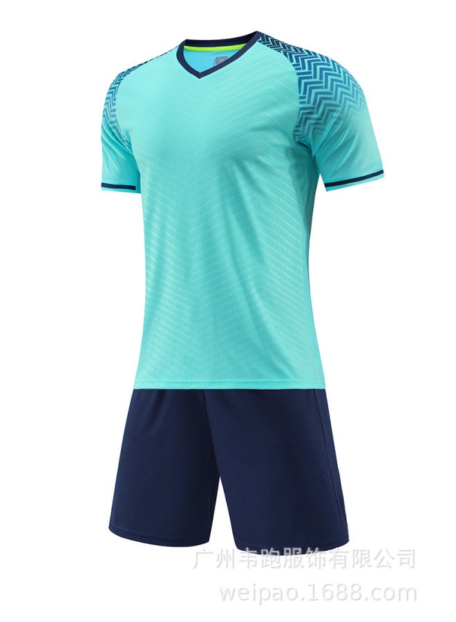 Mint Green Football Jersey - Image 1