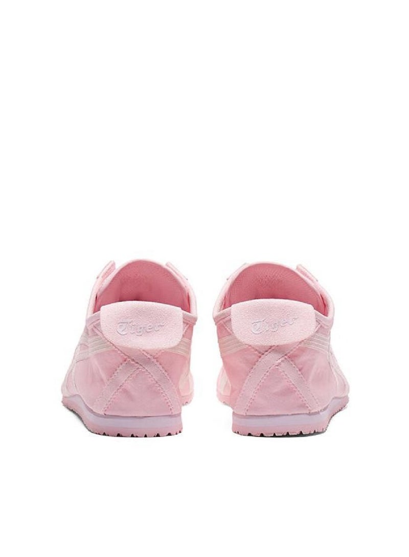 أونيتسوكا تايجر أحذية رياضية رجالية ونسائية MEXICO 66 Slip-On قماش كاجوال كانفاس للرجال والنساء أحذية رياضية رياضية كاجوال/ملونة باللون الوردي - Image 4