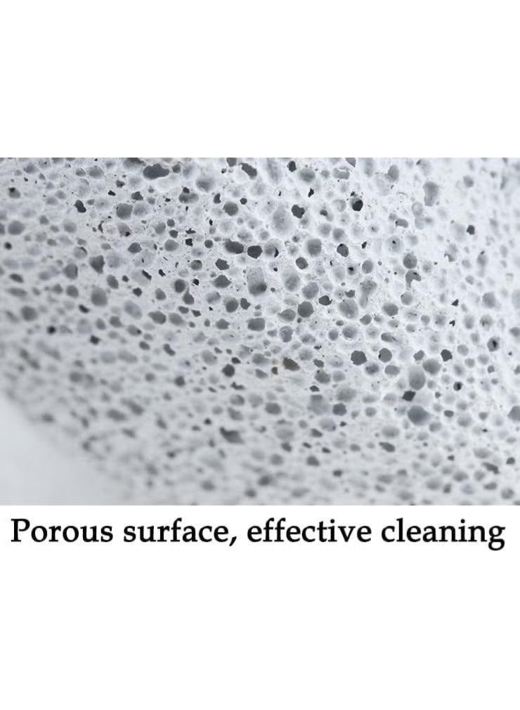 حجر خفاف لإزالة الجلد الميت والخشن – أداة تقشير القدم والعناية بالكعبين واليدين والجسم – حجر طبيعي لإزالة الكالو والجلد الجاف – قابل لإعادة الاستخدام (قطعة واحدة – ألوان متعددة) - Image 2