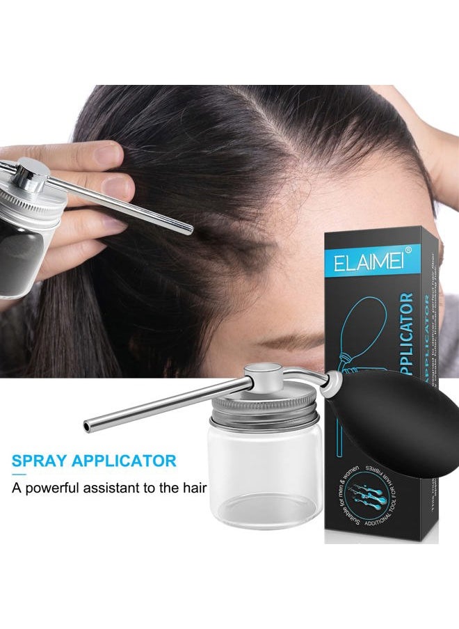 Elaimei One-Handed Hair Fiber Applicator Spray Bottle Nozzle for All Brands (Fibers Not Included)  - Image 5