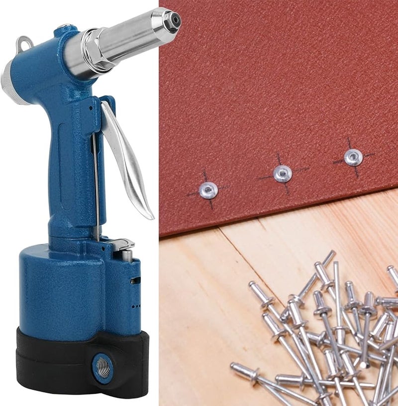 مسدس الرش الهوائي هيكل سبيكة وصلة دوارة عالمية لبرشمة صفائح المعادن - Image 3