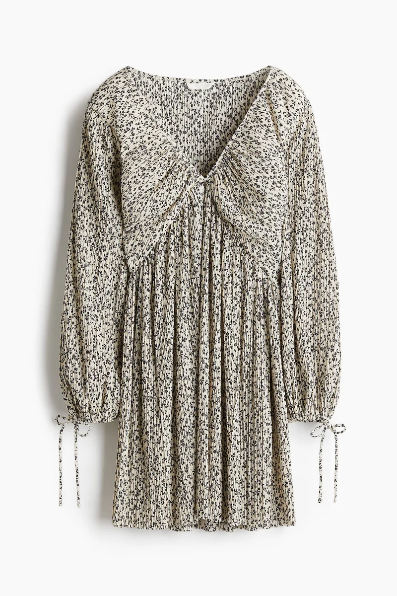 H&M Plissé dress