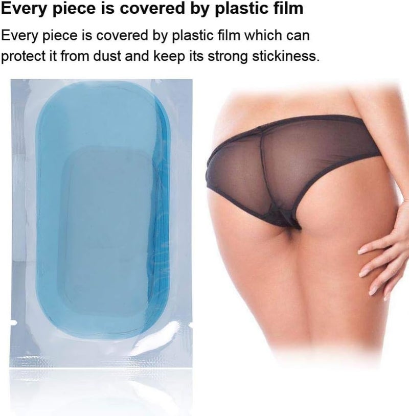 klarako Sports Machine Gel Pad for Hip Muscle Trainer, Hydrogel Pad High Adhesion Exercise Gel Training Stickers Patch Replacement for Fitness Accessories - Image 2