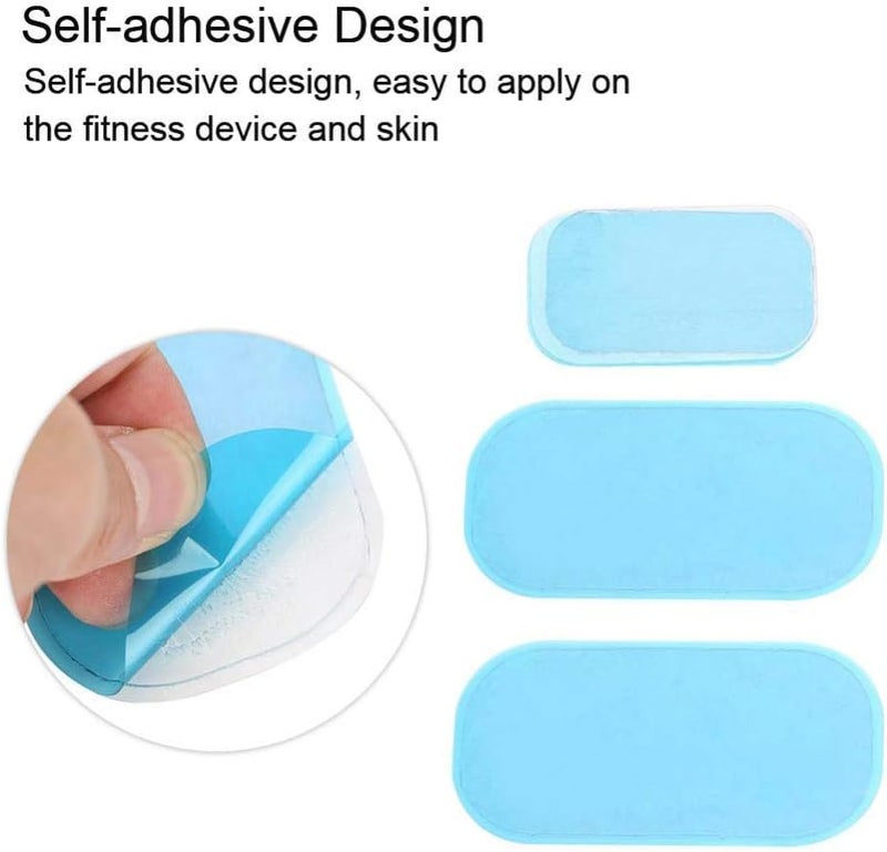 klarako Sports Machine Gel Pad for Hip Muscle Trainer, Hydrogel Pad High Adhesion Exercise Gel Training Stickers Patch Replacement for Fitness Accessories - Image 1
