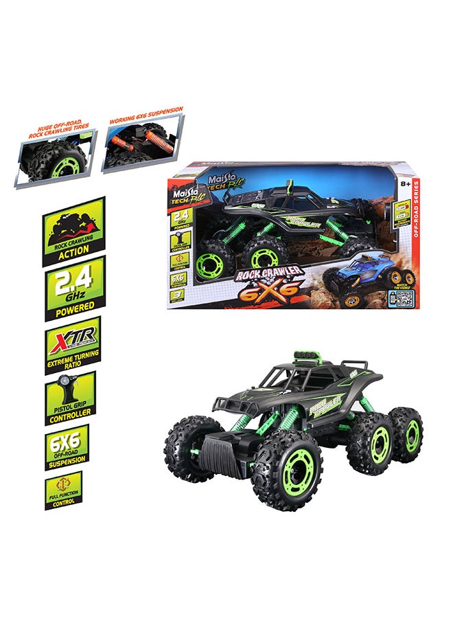 Maisto Rock Crawler 6X6 Is A Seriously Cool Rc Vehicle Designed For Tackling Tough Terrain.  - Image 1