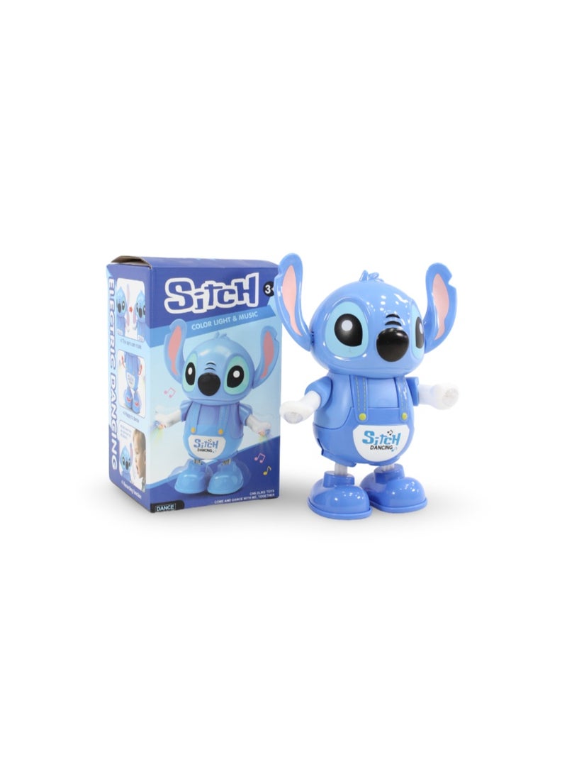 Stitch Electric Dancing Robot Toy – Baby Blue - Image 1