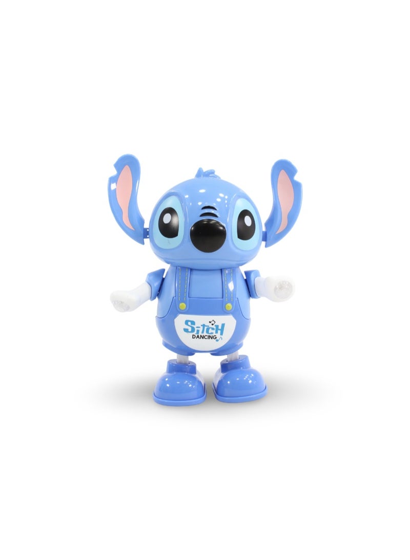 Stitch Electric Dancing Robot Toy – Baby Blue - Image 3