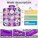 Kusntin Dance Mat Toys for Kids Purple Princess Electronic Dance Pad Game with 5 Gaming Modes Dance Toys with LED Lights Builtin Music Ideas Christmas Birthday Gifts for 5 Year Old Toddler Girls - Image 4