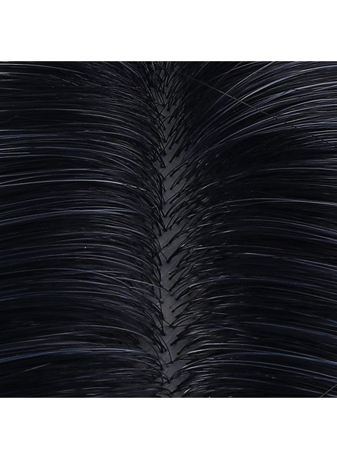 بيرون باروكة شعر مستعار قصير مجعد باللون الأسود والبرتقالي من بيرون، بطول 14 بوصة، مع غرة، باروكة شعر مستعار برتقالية صناعية للنساء والفتيات، باروكة شعر مستعار أومبري مع غطاء شعر مستعار - Image 5