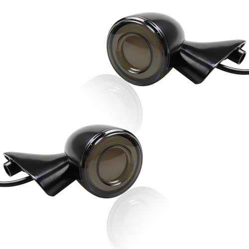 FACAILAHA Smoked Switchback Front LED Turn Signals Light Motorcycle Running Light for Harley Touring Road Glide Police 20042024 - Image 1