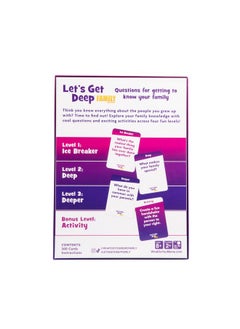 WHAT DO YOU MEME? WHAT DO YOU MEME? Let's Get Deep® Family Edition - Family Conversation Cards - Get to Know Each Other Card Games  - Image 4