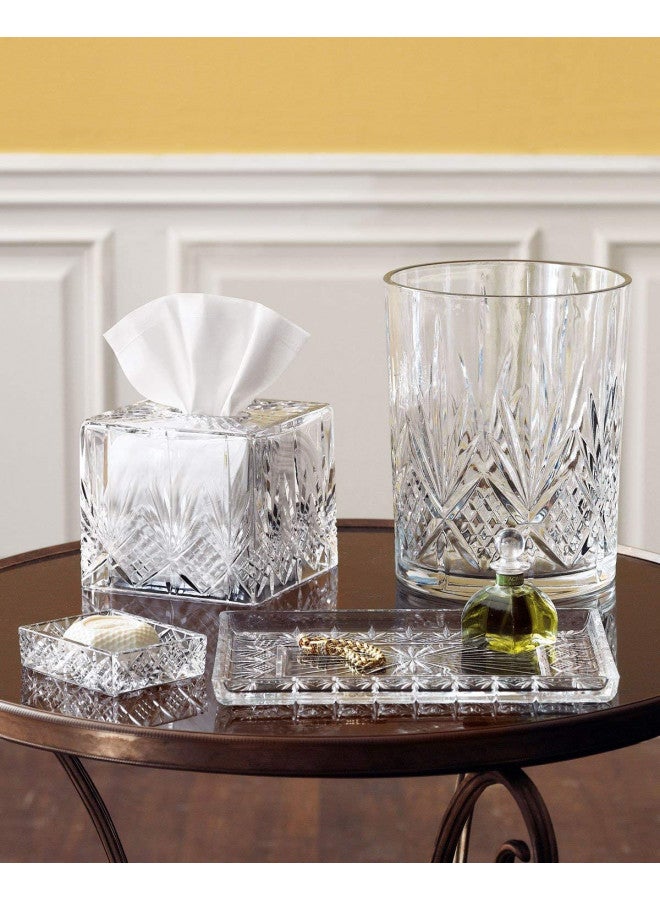 Godinger Dublin Crystal Tissue Box - Image 3