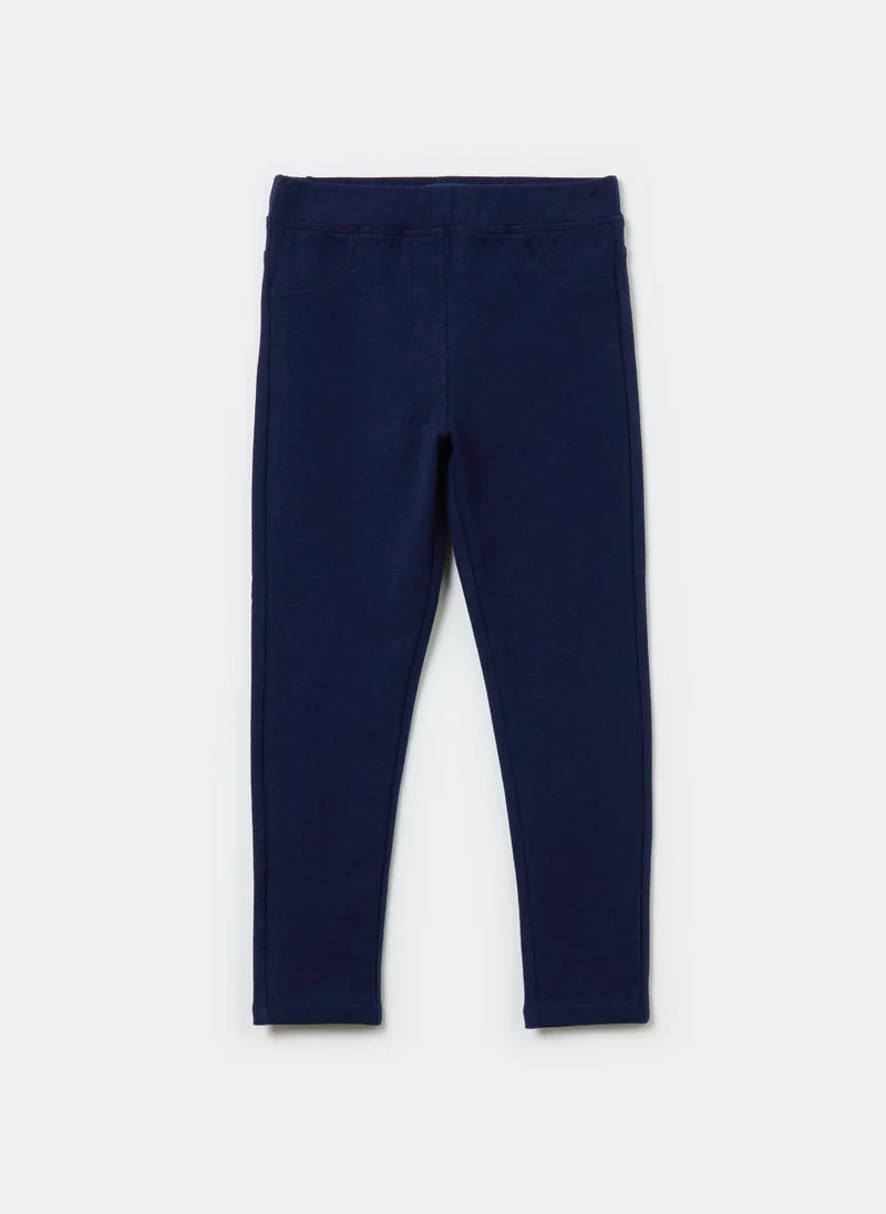 او في اس Treggings in organic cotton