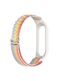 For Mi Band 9/8 Strap Universal Alpine Loop Strap Mi Band Mi34567 Nylon Strap-Color:2# Seven Color-Specifications:Special For 8/9 Meters