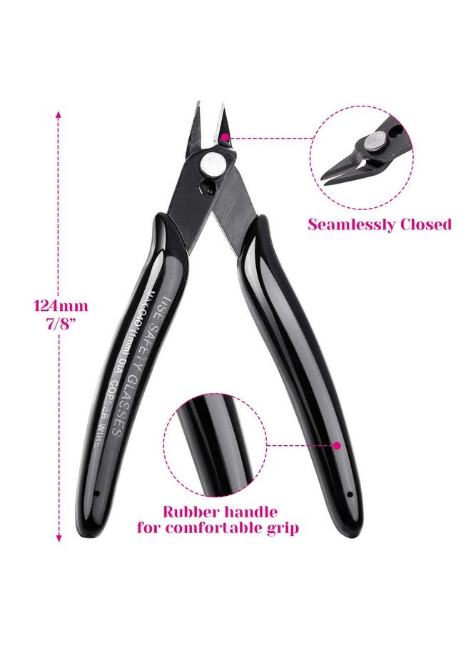cridoz - Jewelry Pliers Cridoz Beading Pliers Set With Needle Nose Pliers Round Nose Pliers And Wire Cutter For Jewelry Making Beading Repair Supplies And Crafting (Set Of 3) - Image 1