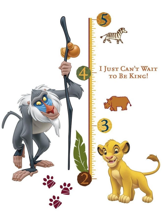 Roommates The Lion King Rafiki Peel & Stick Giant Growth Chart (Multicolor) - Image 1