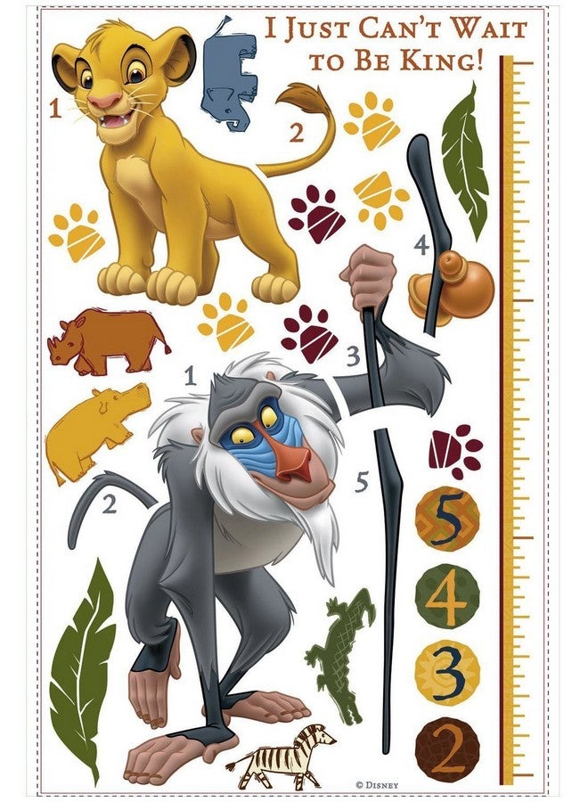Roommates The Lion King Rafiki Peel & Stick Giant Growth Chart (Multicolor) - Image 3