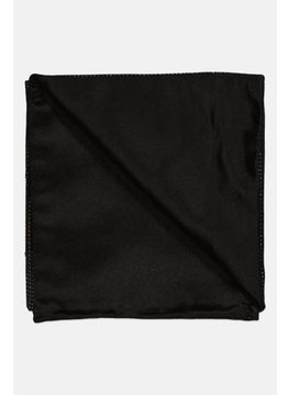 EMPORIO ARMANI Men Micro Dot Handkerchiefs 25 H x 25 L cm, Black  - Image 3